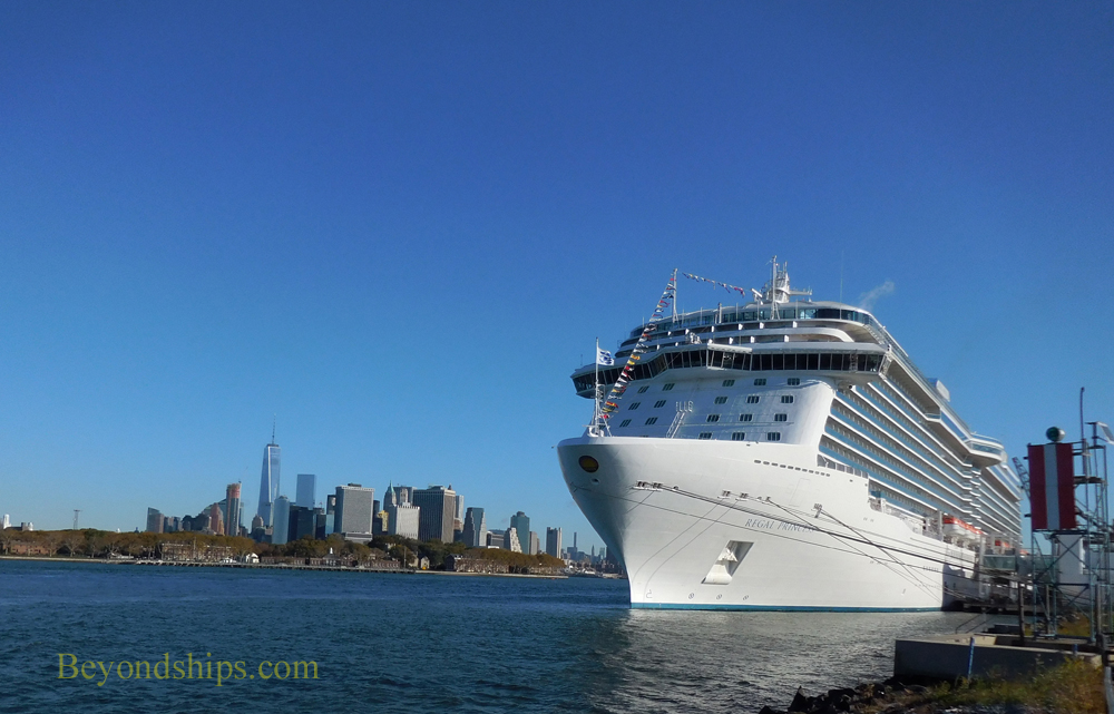 Cruise ship Regal Princess in New York City