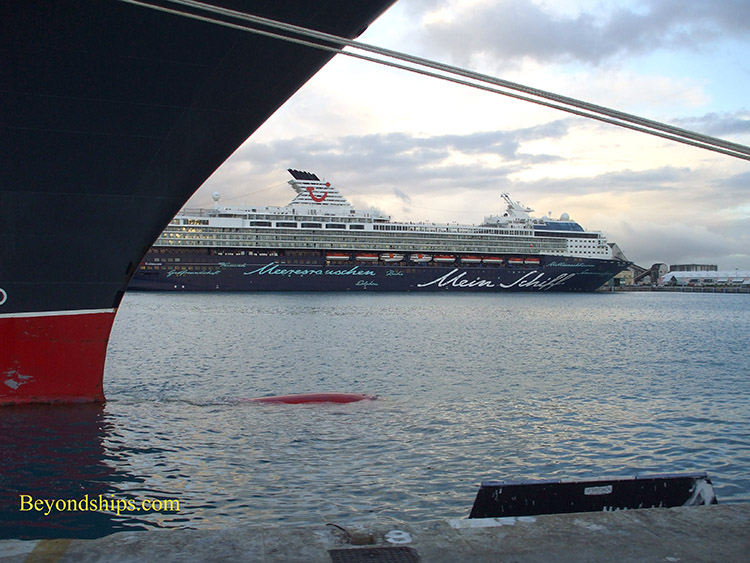 Mein Schiff 1 from Queen Mary 2