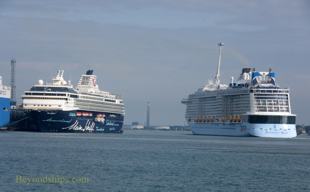 Mein Schiff 1 with Anthem of the Seas