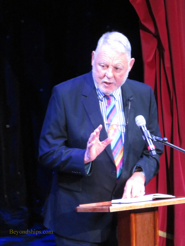 Dr. Terry Waite on Queen Mary 2