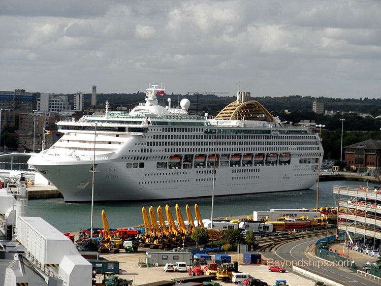 Cruise ship Arcadia, Southampton, England