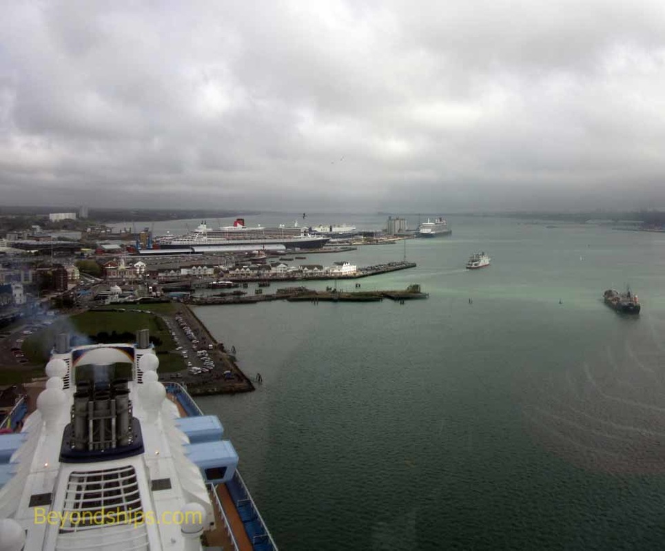 Cunard Queens Southampton 2015
