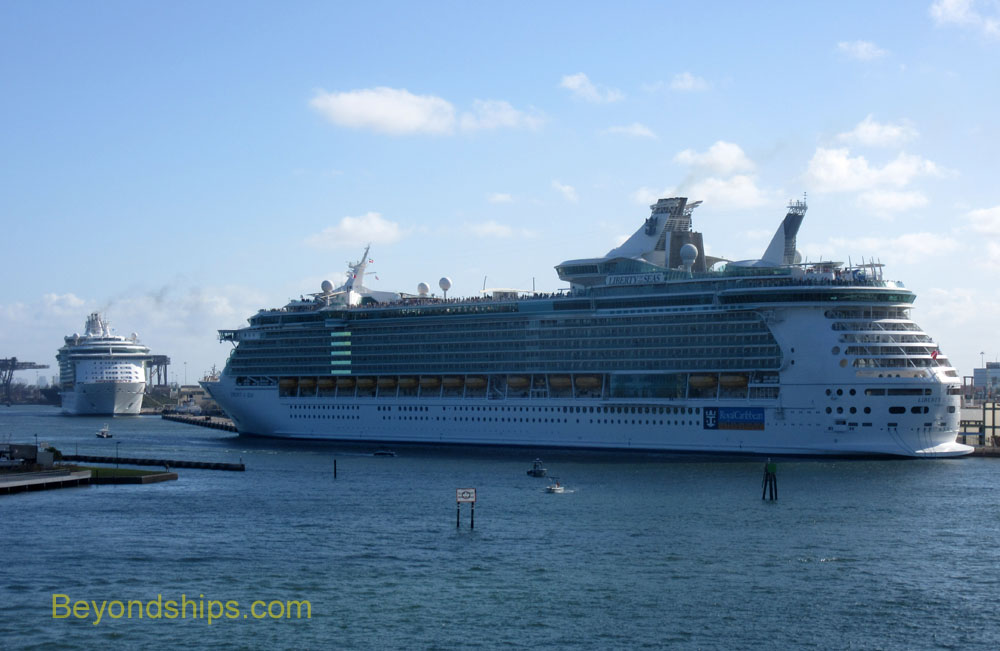 Liberty of the Seas and Independence of the Seas cruise ships