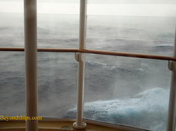 Storm at sea from Norwegian Breakaway