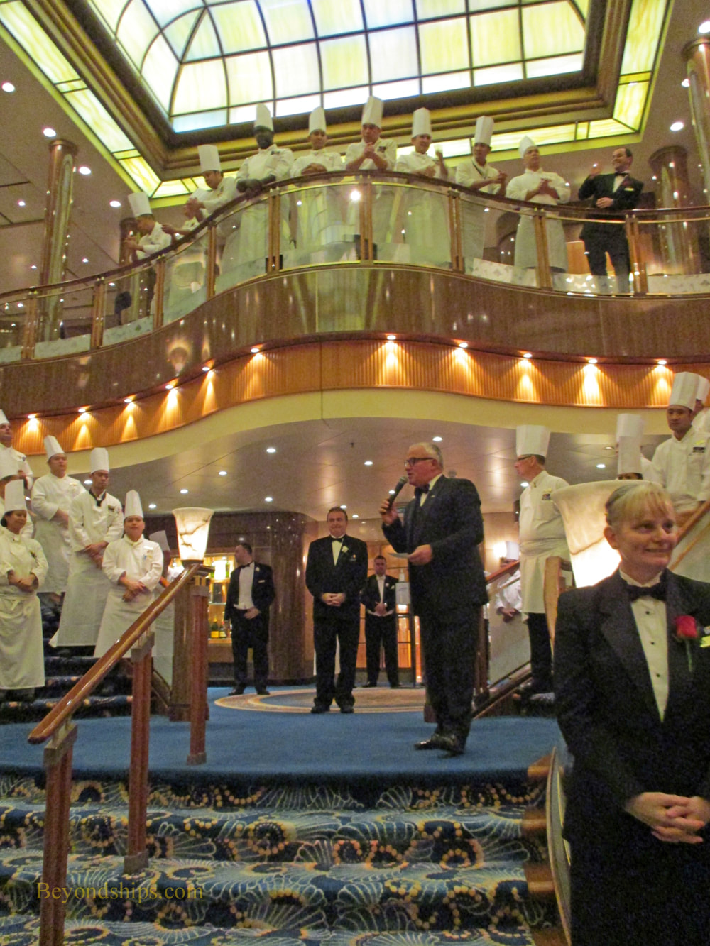 Parade of Chefs, Queen Mary 2