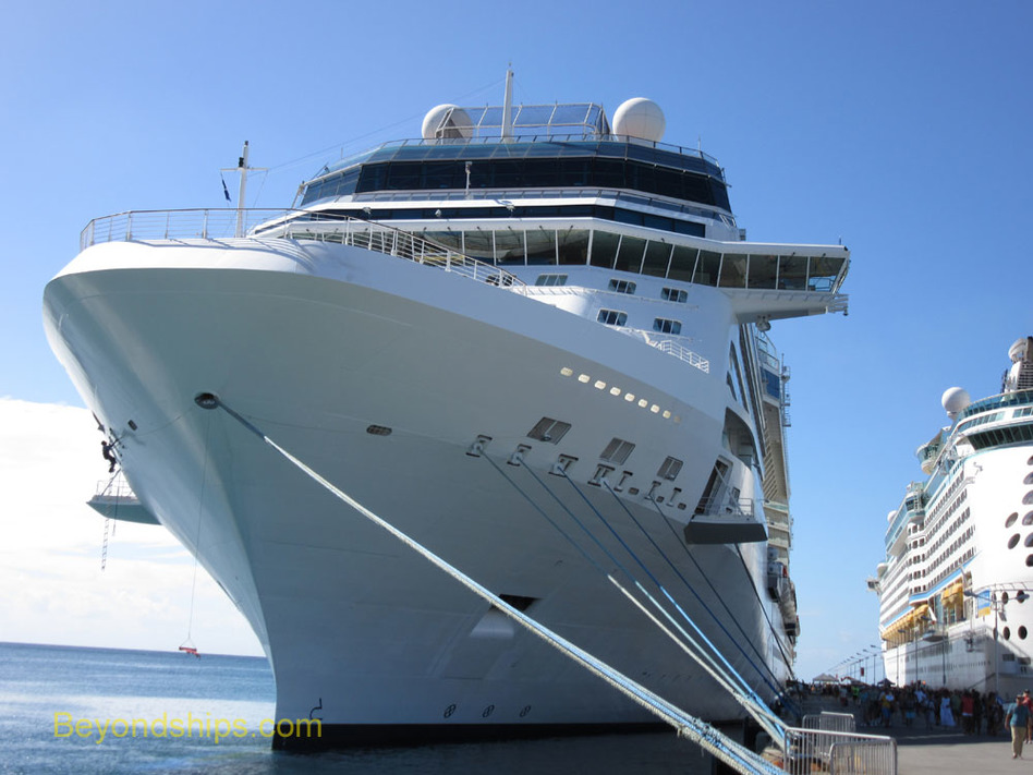 Celebrity Equinox and Costa Fortuna cruise ships