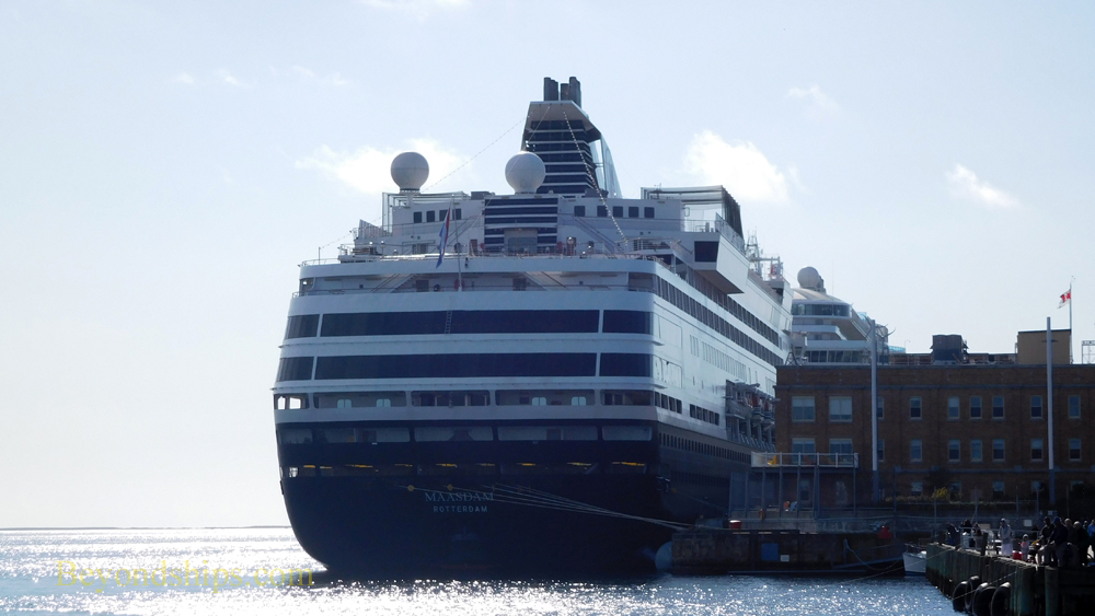 Cruise ship Maasdam in Halifax, Nova Scotia