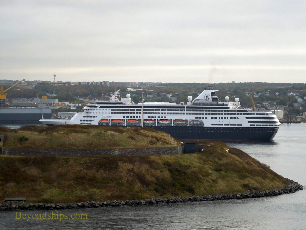 Cruise ship Maasdam in Halifax, Nova Scotia