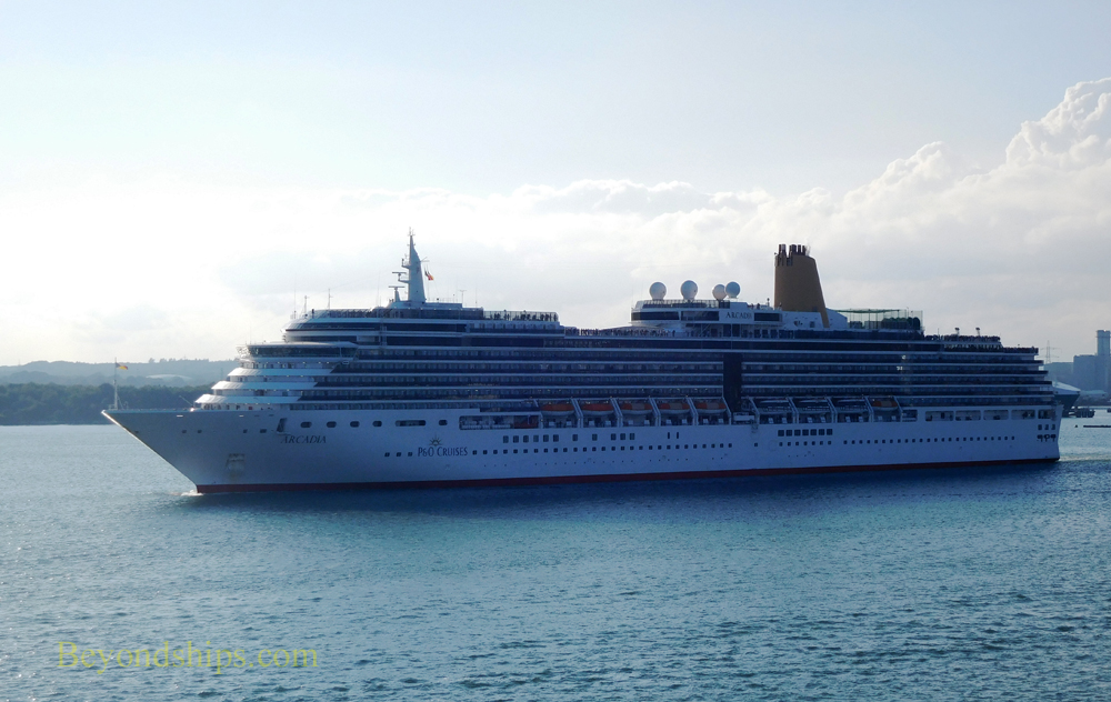 Arcadia cruise ship