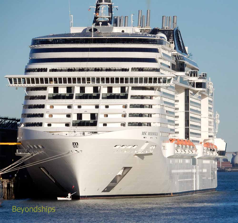 MSC Meraviglia cruise ship