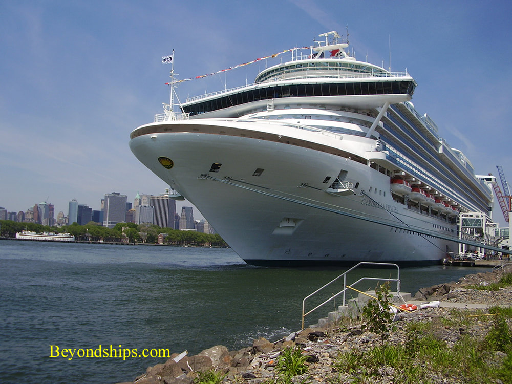 Cruise ship Caribbean Princess in New York