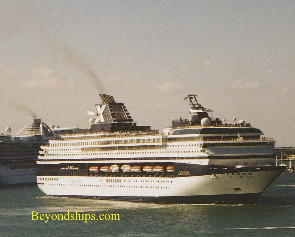 Cruise ship Celebrity Century in Port Everglades