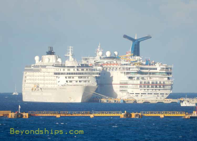 The World and Carnival Sensation cruise ships