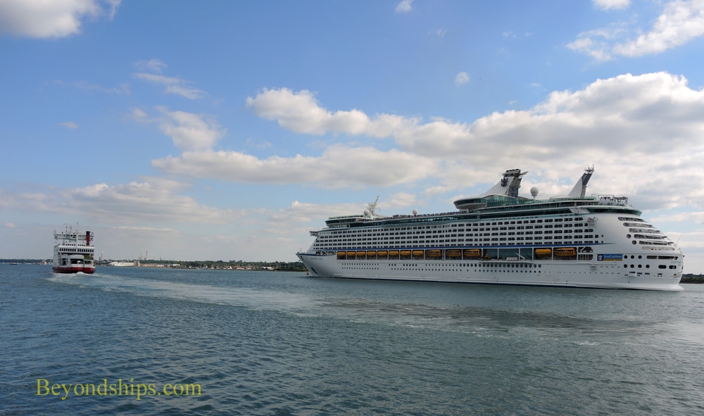 Explorer of the Seas, cruise ship, Southampton, England