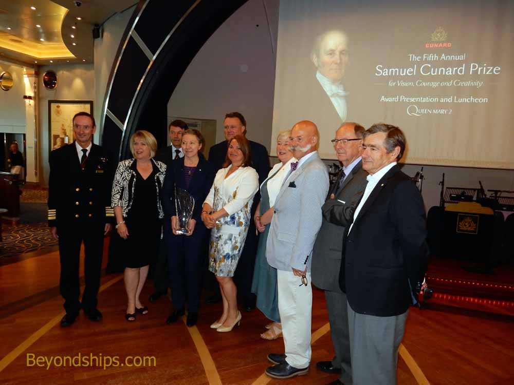 Foft Annual Samuel Cunard prize ceremony