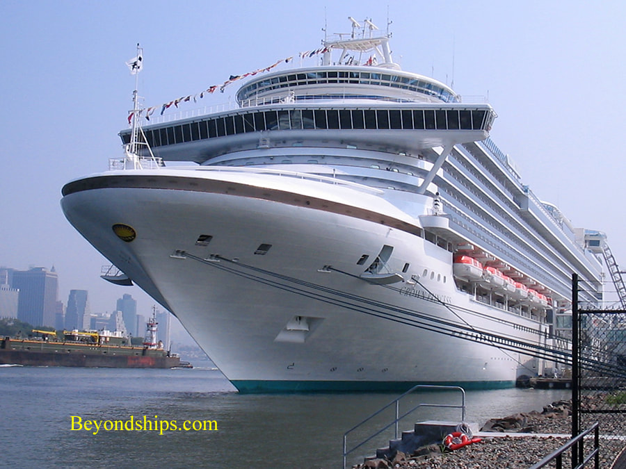 Cruise ship Crown Princess in New York
