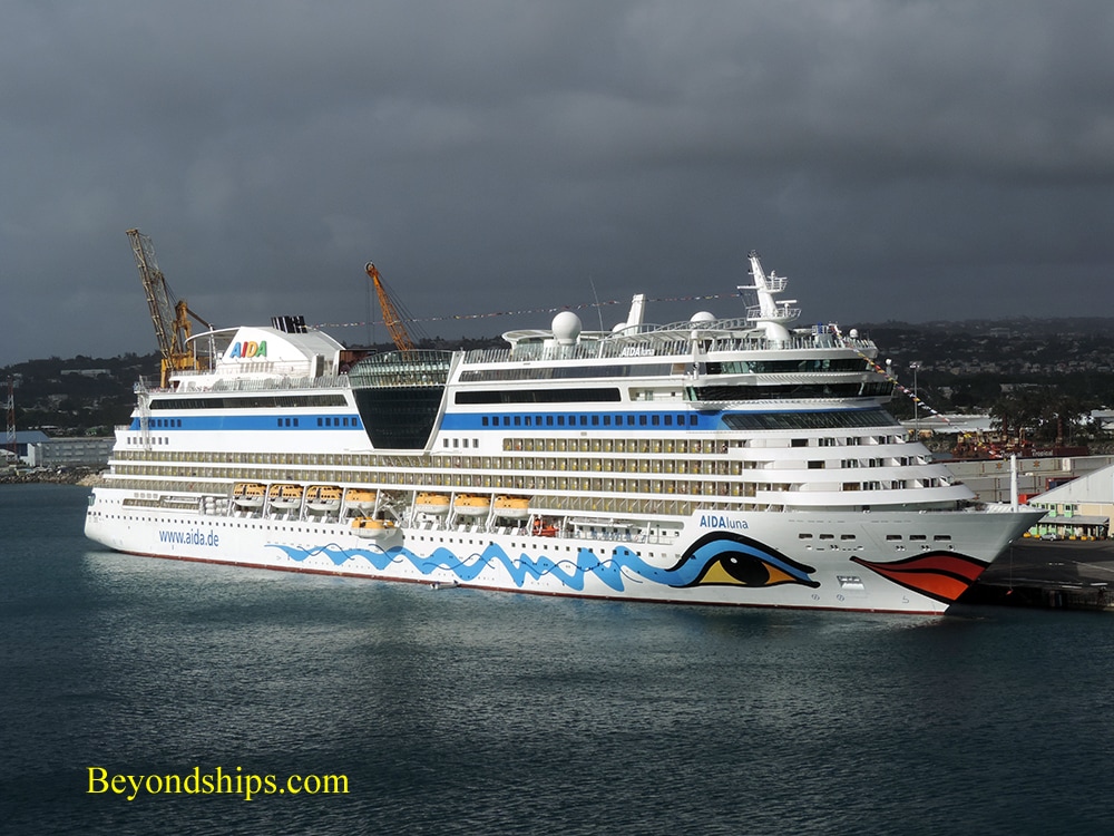AIDAluna cruise ship kruezschiffe