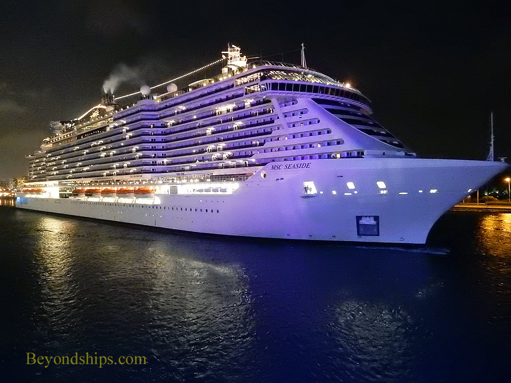 MSC Seaside cruise ship