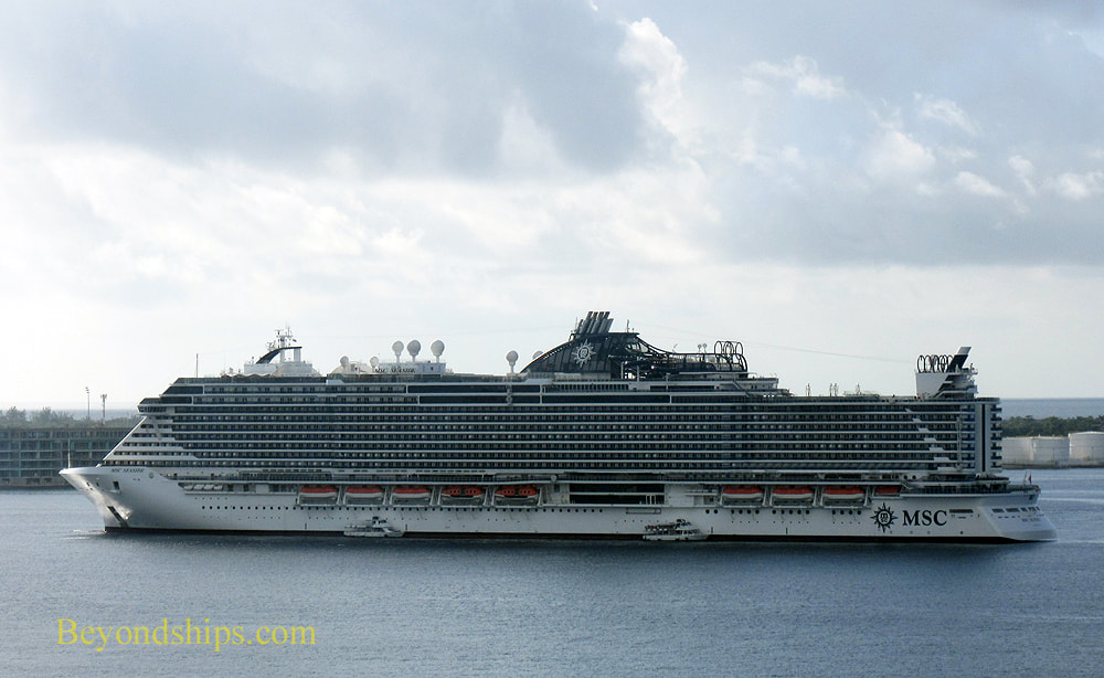 Cruise ship  MSC Seaside