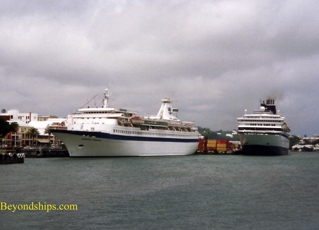 Cruise ships Nordic Prince and Horizon in Bermuda