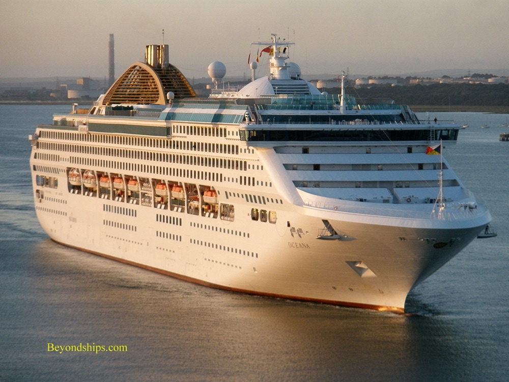 Cruise ship Oceana, Southampton, England