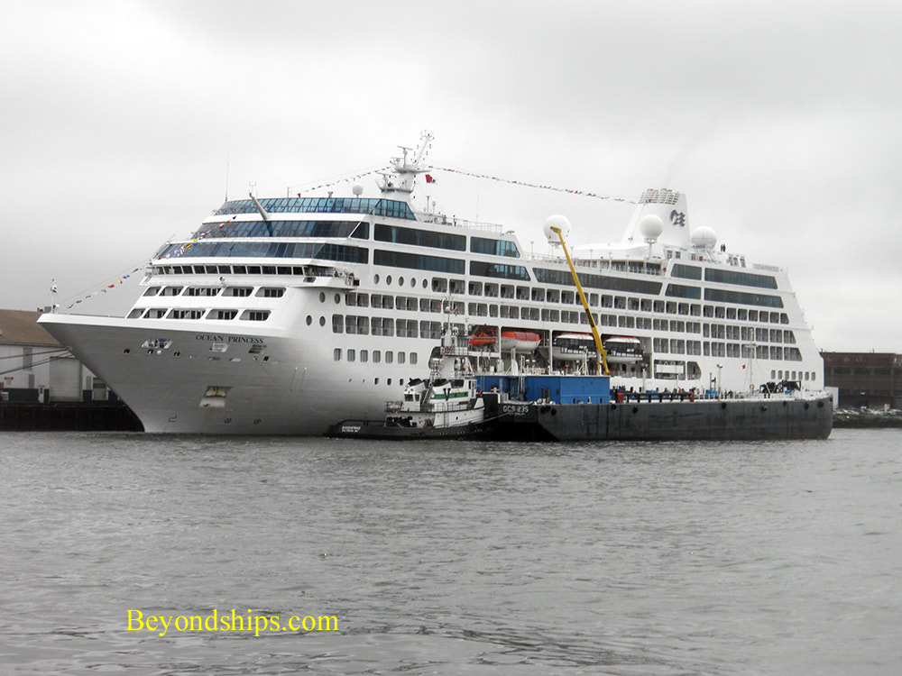 Cruise ship Ocean Princess in New York