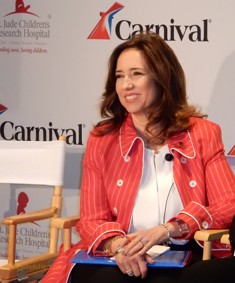 Christine Duffy, President of Carnival Cruise Line