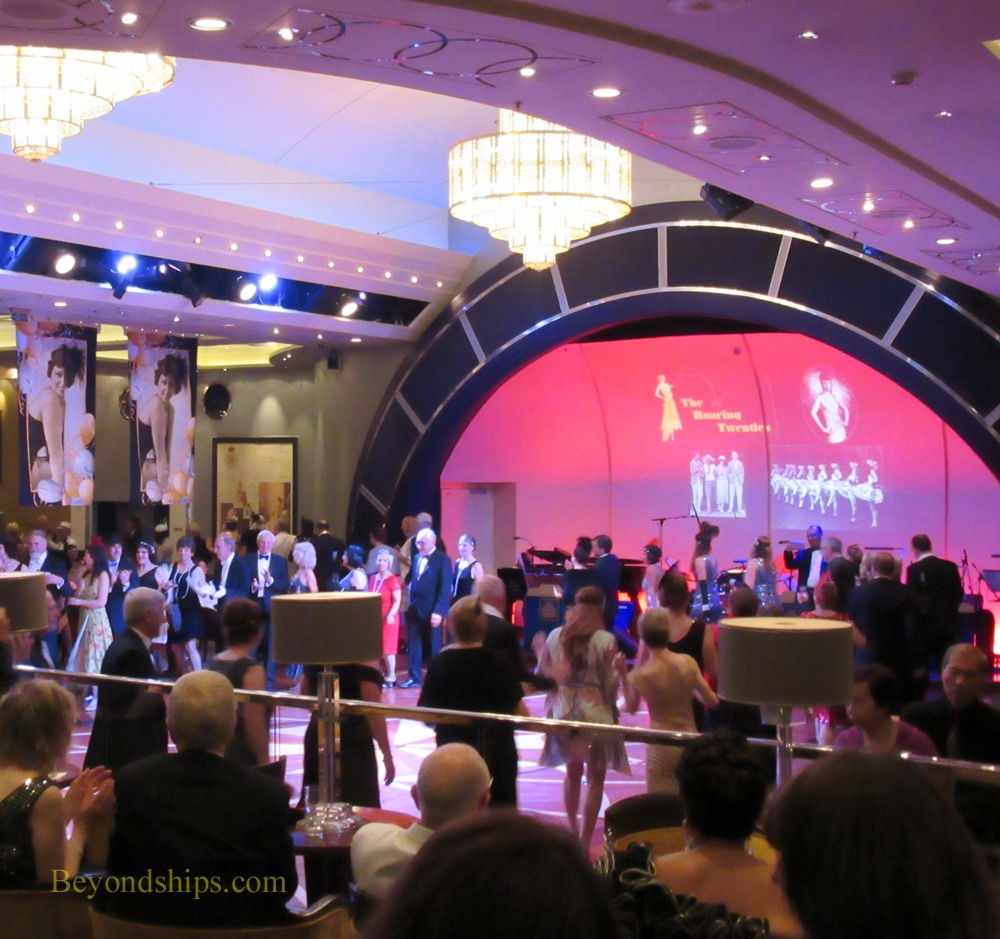 Roaring 20s Ball on Queen Mary 2