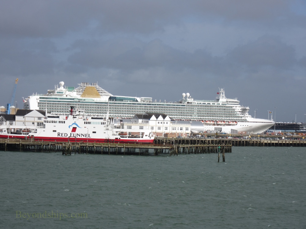Cruise ship Ventura, Southampton, England