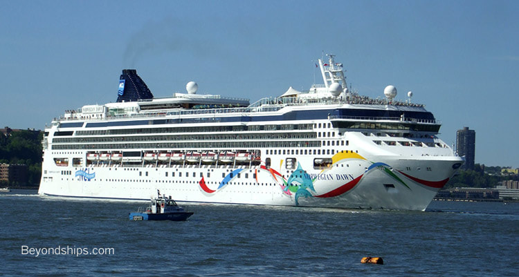 Cruise ship Norwegian Dawn