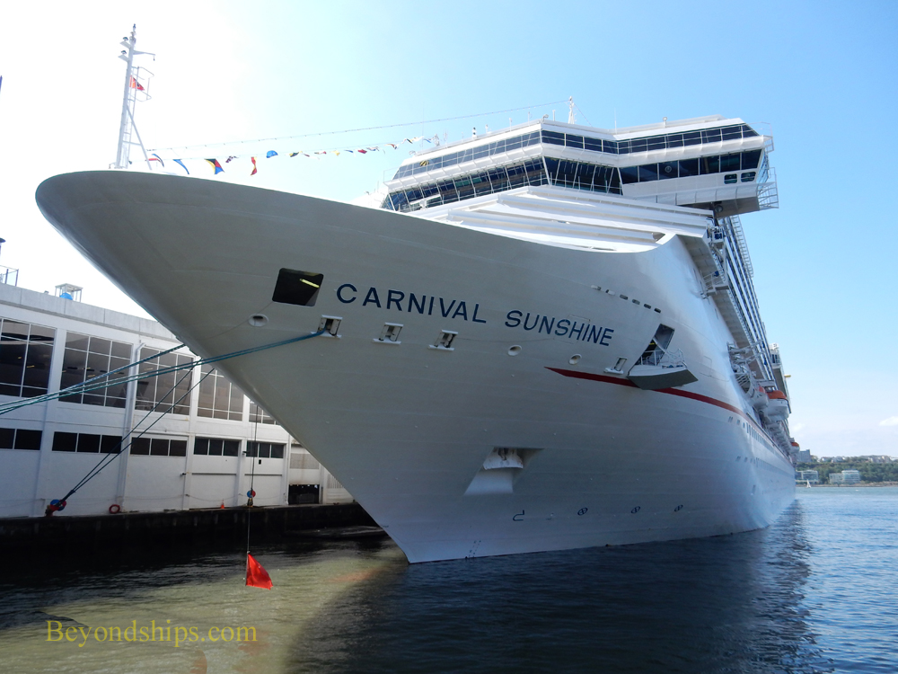 Carnival Sunshine, cruise ship