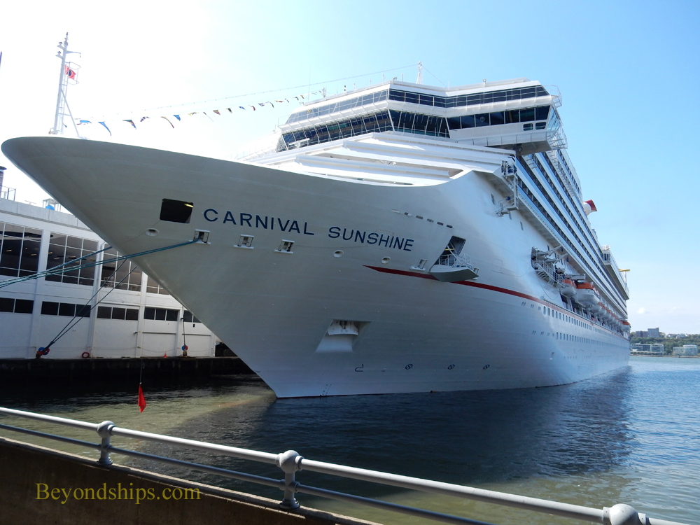 Carnival Sunshine, cruise ship
