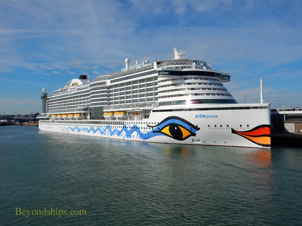 AIDAprima cruise ship
