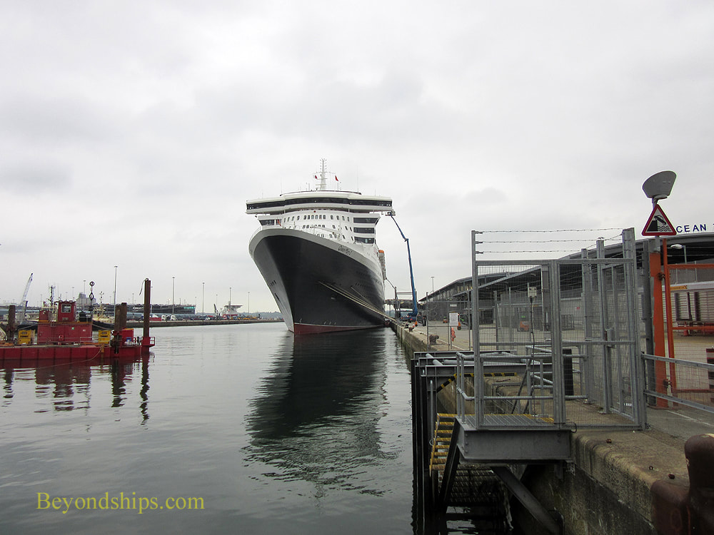 Cunard Line's Queen Mary 2 in Southampton